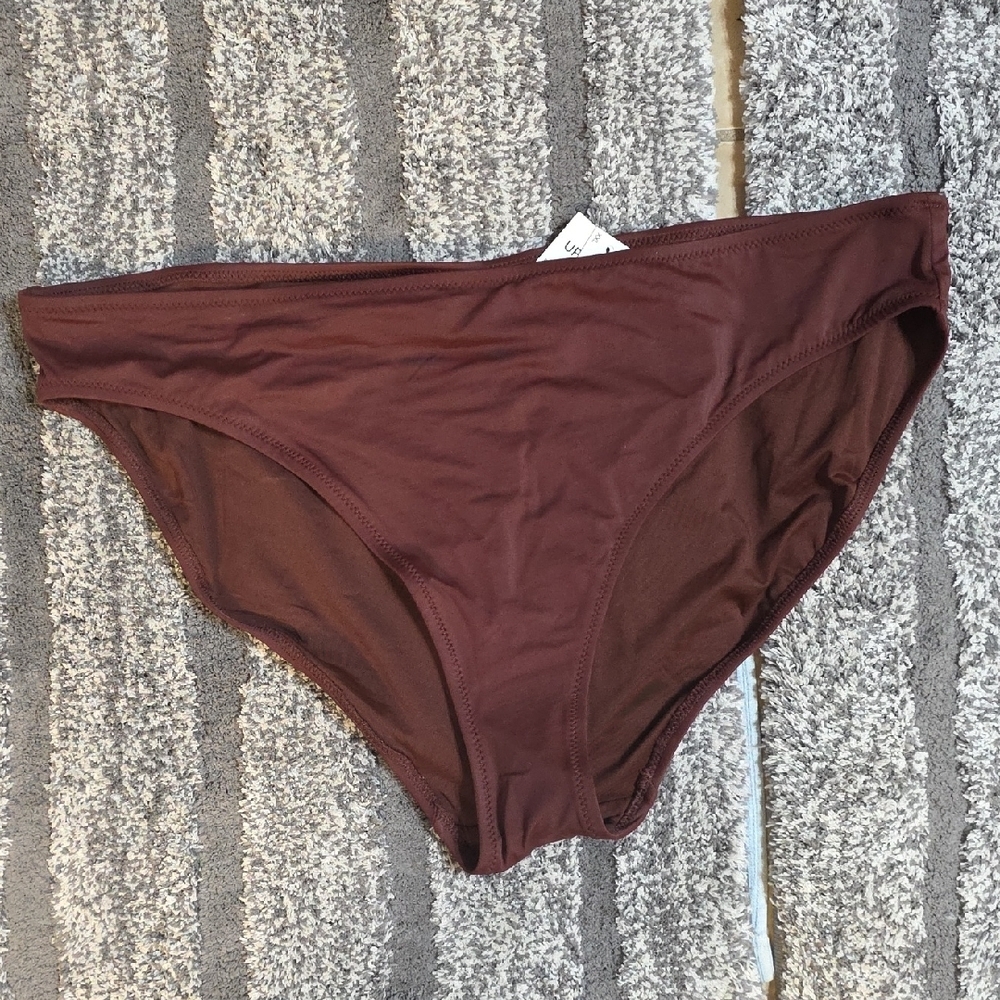 Amazon Essentials Women's Bikini Bottom - Dark Brown